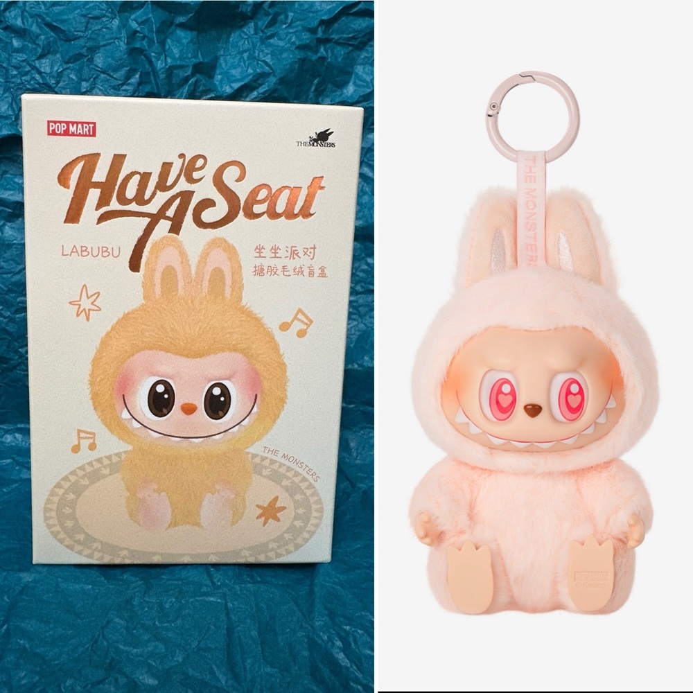 Authentic Unopened Labubu Dada - The Monsters Have a Seat Series